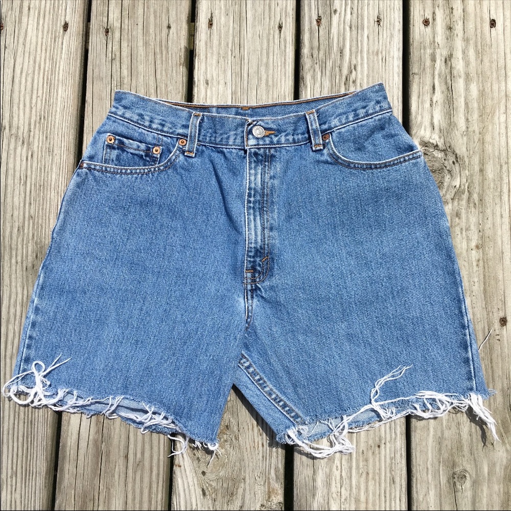 Vintage High Waisted Levi Shorts